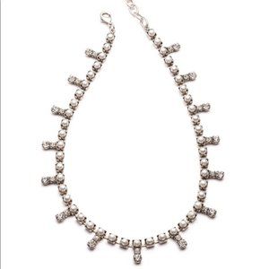 DANNIJO Lovett Crystal & Pearly Necklace
